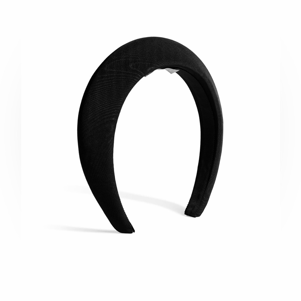 HILL HOUSE Halo headband in black velvet